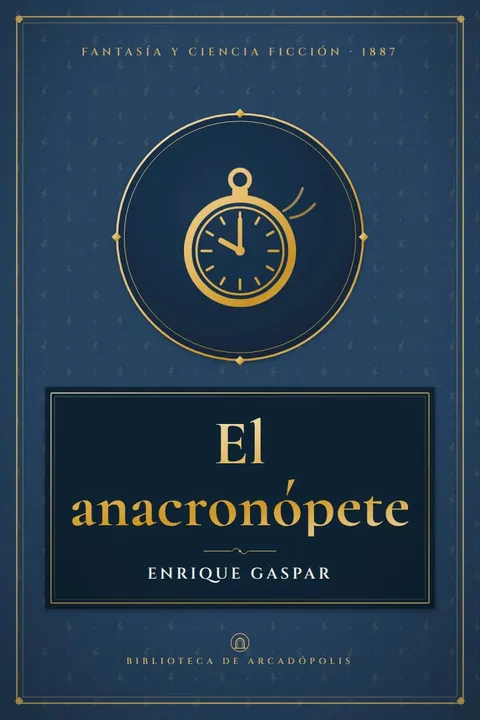 Portada de «El anacronópete»