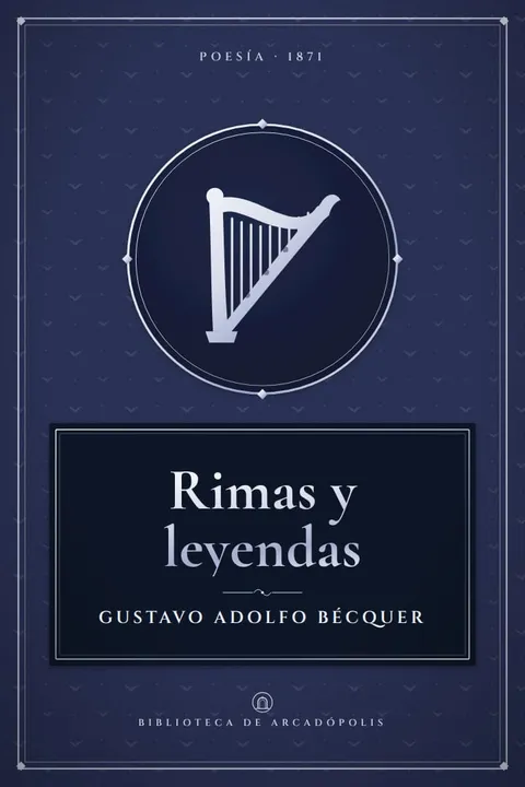 Portada de «Rimas y leyendas»