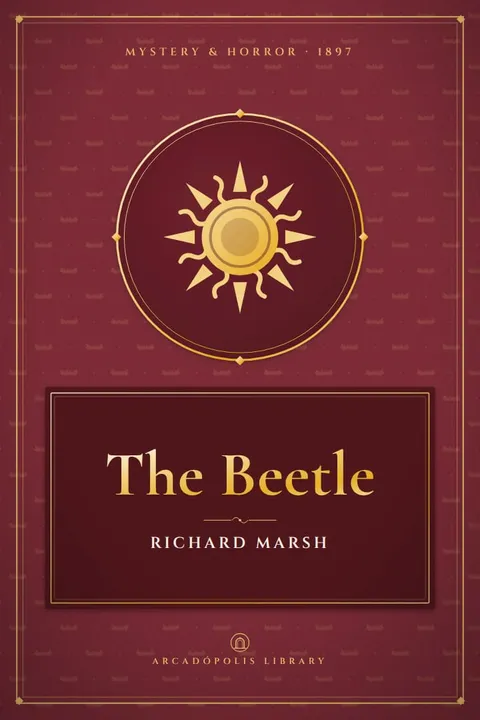 Portada de «The Beetle»
