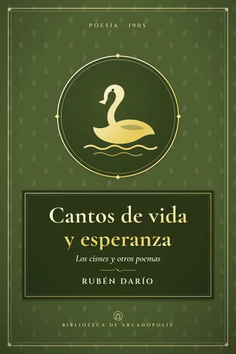 Portada de «Cantos de vida y esperanza»