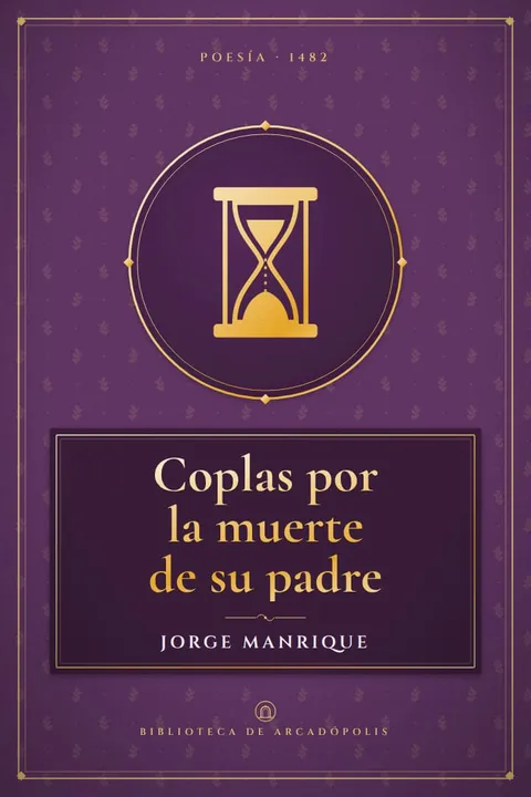 Portada de «Coplas por la muerte de su padre»