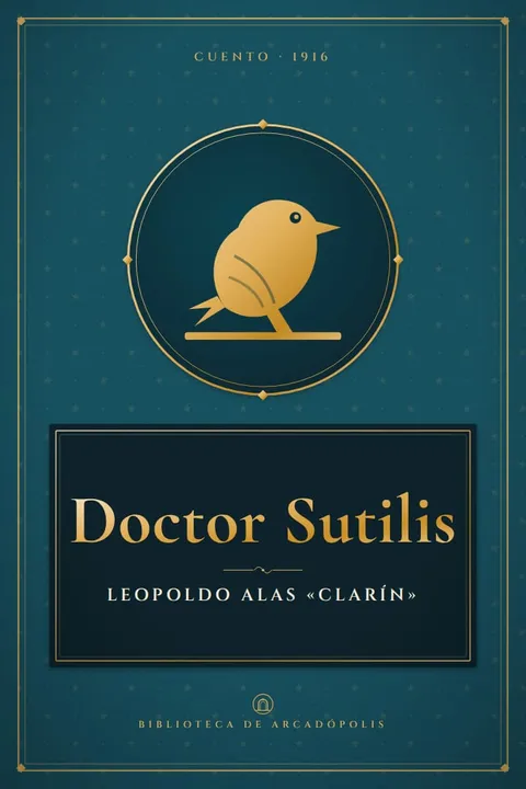 Portada de «Doctor Sutilis»