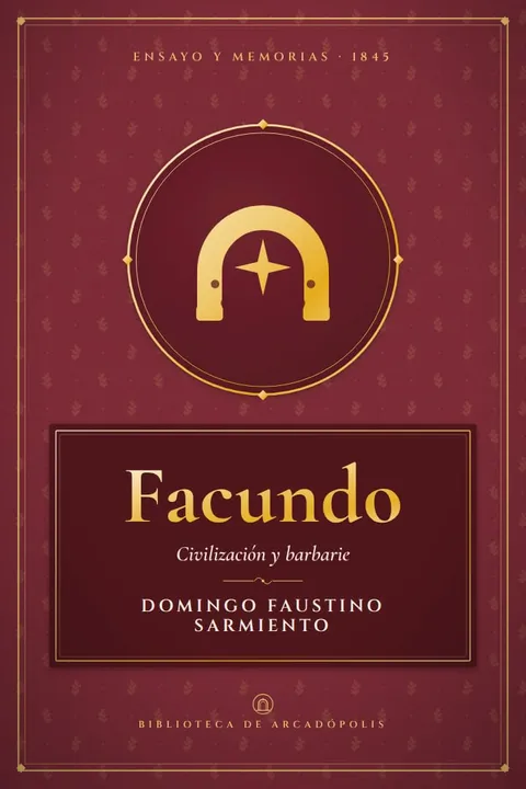 Portada de «Facundo»