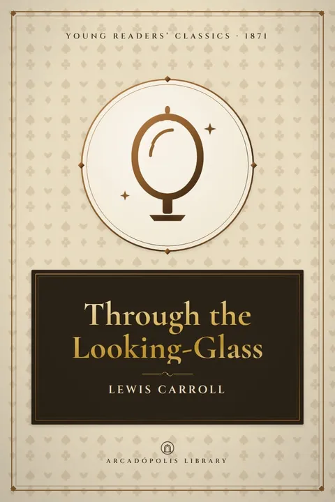 Portada de «Through the Looking-Glass»