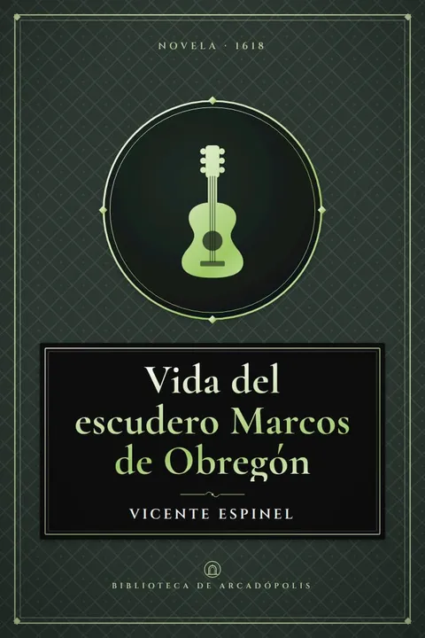 Portada de «Vida del escudero Marcos de Obregón»