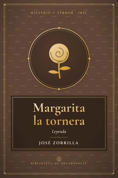 Portada de «Margarita la tornera»