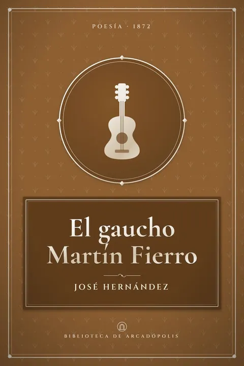 Portada de «El gaucho Martín Fierro»