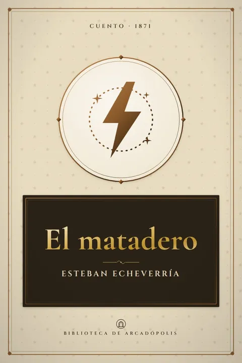 Portada de «El matadero»