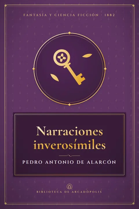 Portada de «Narraciones inverosímiles»