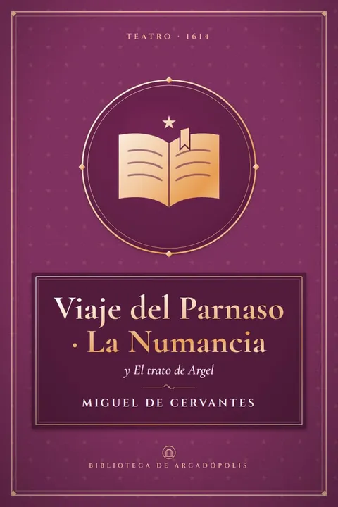 Portada de «Viaje del Parnaso · La Numancia»