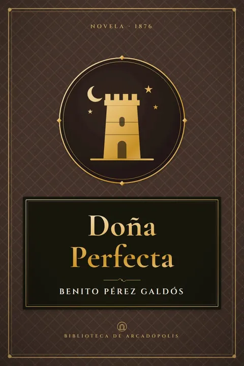 Portada de «Doña Perfecta»