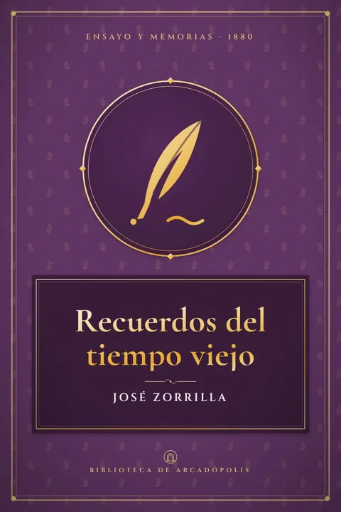Portada de «Recuerdos del tiempo viejo»
