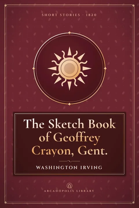 Portada de «The Sketch Book of Geoffrey Crayon, Gent.»