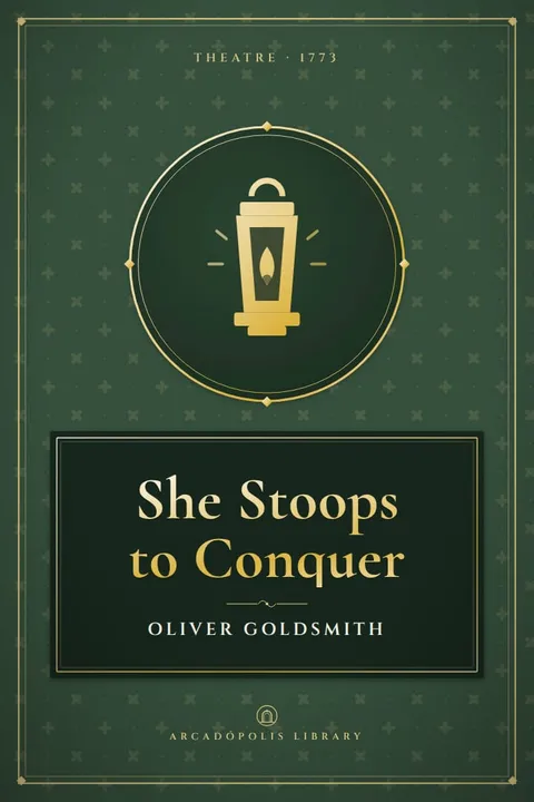 Portada de «She Stoops to Conquer»