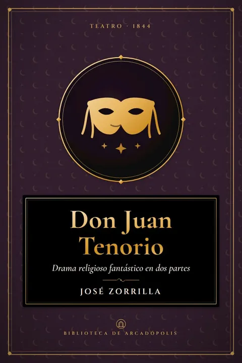 Portada de «Don Juan Tenorio»