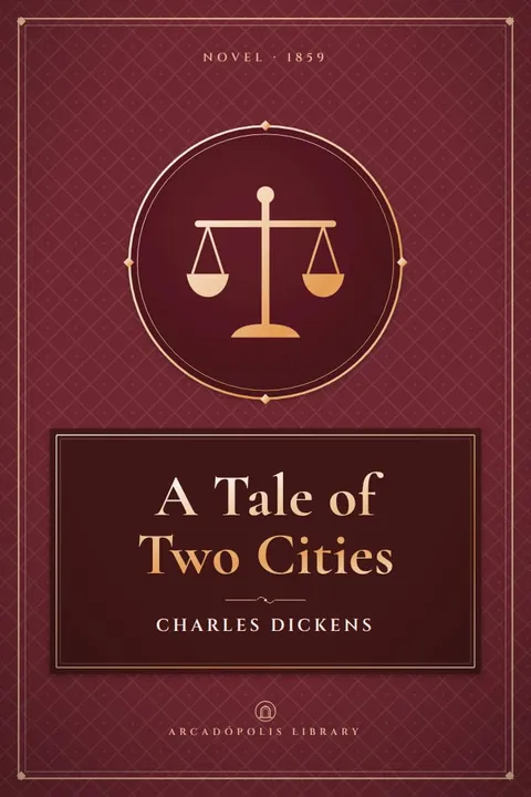 Portada de «A Tale of Two Cities»