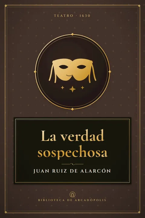 Portada de «La verdad sospechosa»