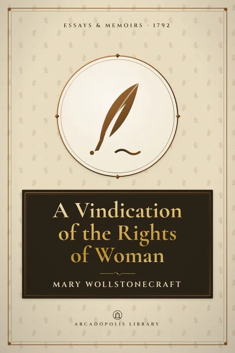 Portada de «A Vindication of the Rights of Woman»